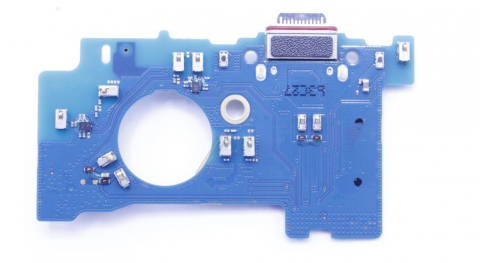 Įkrovimo lizdas Samsung G556 Xcover 7 5G su plokšte ir mikrofonu originalas
